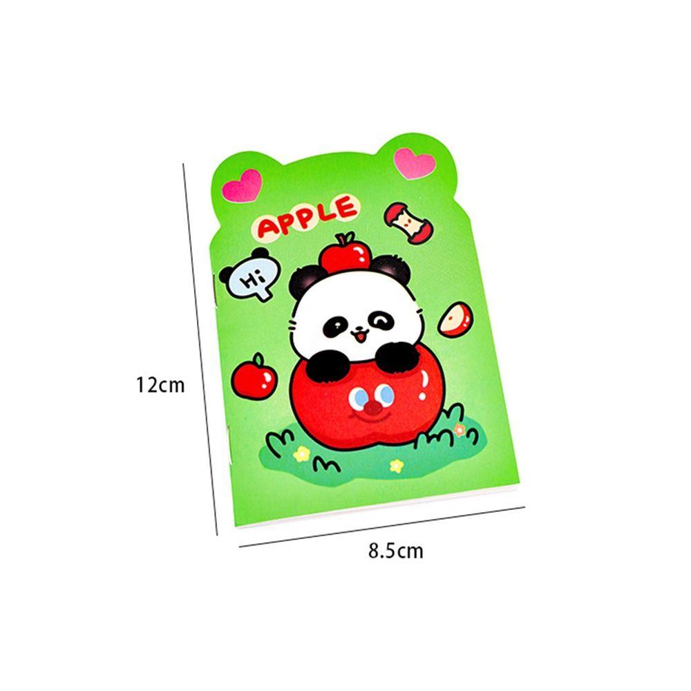 16Sheets Pocket Notebook Panda Notepad Cartoon Diary Book  Student