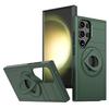 For Samsung Galaxy S25 Ultra Magnetic Case Slide Camshield TPU+PC Kickstand Phone Cover
