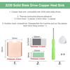 M.2 Hard Disk Copper Heatsink M.2 2230 Solid State Drives Cooling Thermal Cooler Radiator For Steam Deck Console Accessories