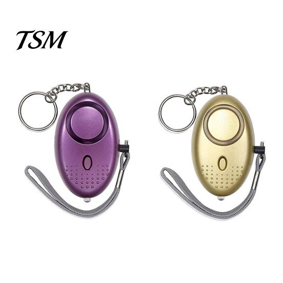 Security Alarm Mini Portable Self Defense 130dB Personal Loud Sound SOS Emergency for Women Safety