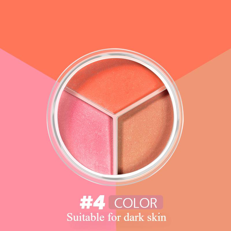 Three Color Loose Powder Honey Powder Pearlescent Matte Oil Control Hard To Take Off Makeup Concealer Makeup Setting Powder