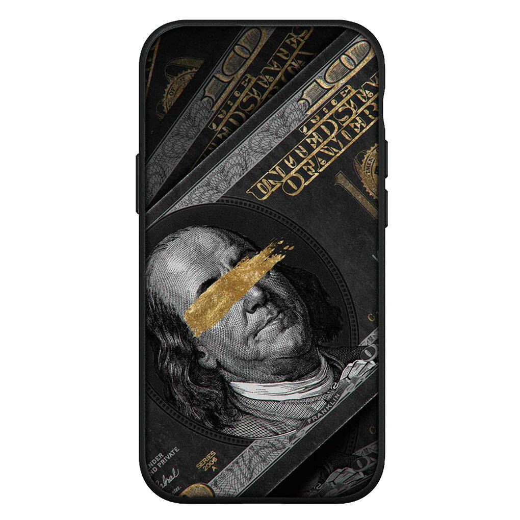 for Samsung Galaxy S25 S24 S23 S22 Ultra FE Plus A17 A37 A57 A56 A55 A06 A16 A15 A36 A26 A35 A05 A25 A54 A34 Phone Case Money 100 Dollars Art Cover