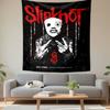 Slipknot Wandteppich, Metallband Kriegszitat, Wanddekoration für Schlafzimmer Wohnzimmer Studentenwohnheim