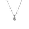 Diamond K10 White Gold Necklace 111146123218 4℃ 0.06ct (WG)