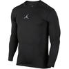 Jordan T Shirts Men's Black Crew Neck Moderate 685815-010