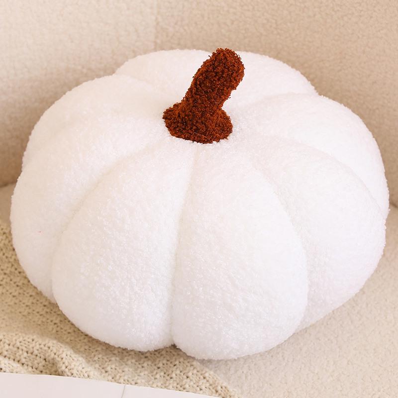 Plush Pumpkin Throw Pillow for Living Room & Indoor Decor