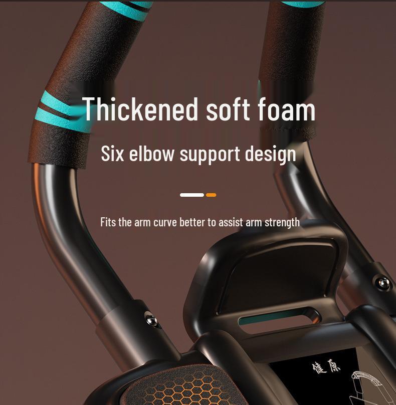 Luxury Four-Wheeled Abdominal Roller with Automatic Rebound and Elbow Support for Ab Muscle Training