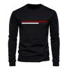 Spring Men's,Men's Letter Printing,Men's Long Sleeve,Trendy Round Neck New Casual T-Shirt