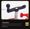 Guoding Heavy-Duty 3/4-Inch Woodworking Pipe Clamp with 6-Point Bracket