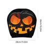 Cartoon Eye Car Seat Headrest Protectors Funny Evil Pumpkins Design Breathable Polyester Fabric Universal Size for Auto