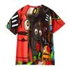 Fashion Cartoon REPO T Shirts for Women Men Summer Clothing Fitness O Neck T-shirt Men's R.E.P.O T-shirts Tops