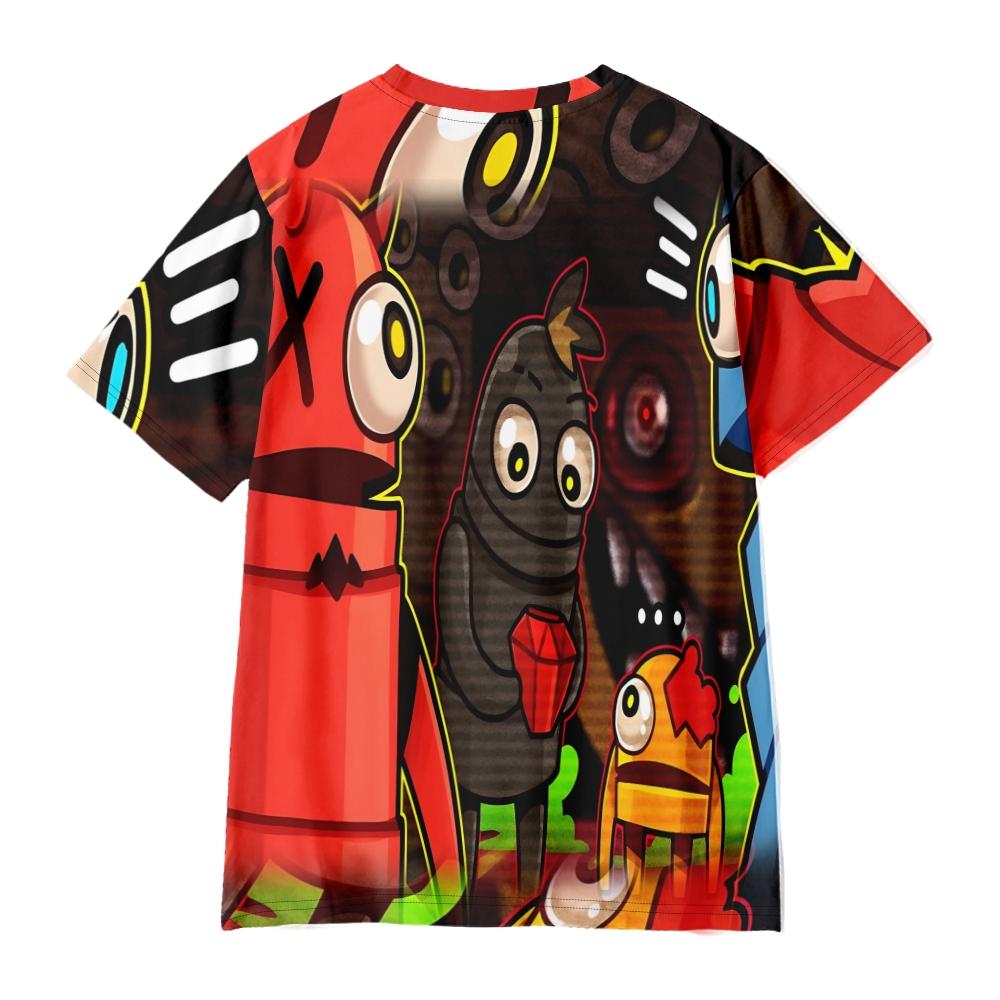 Fashion Cartoon REPO T Shirts for Women Men Summer Clothing Fitness O Neck T-shirt Men's R.E.P.O T-shirts Tops