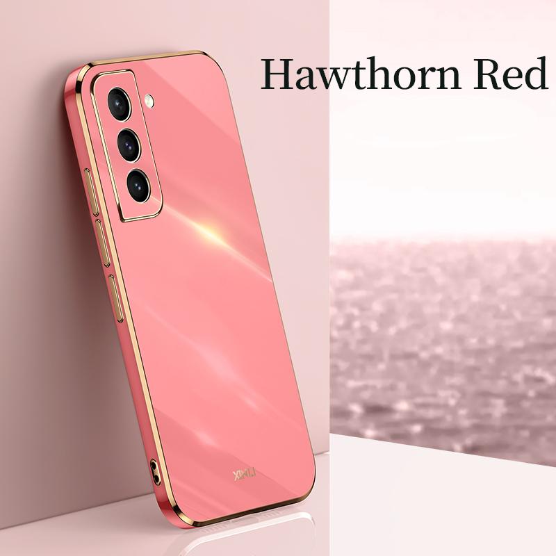 Plating Square Gold Soft TPU pouzdro pro Samsung Galaxy A22 A32 A72 A82 M32 Redmi Note 10 Pro Huawei P50 P40 P30 iPhone 13 12 11 Ochranný kryt objektivu