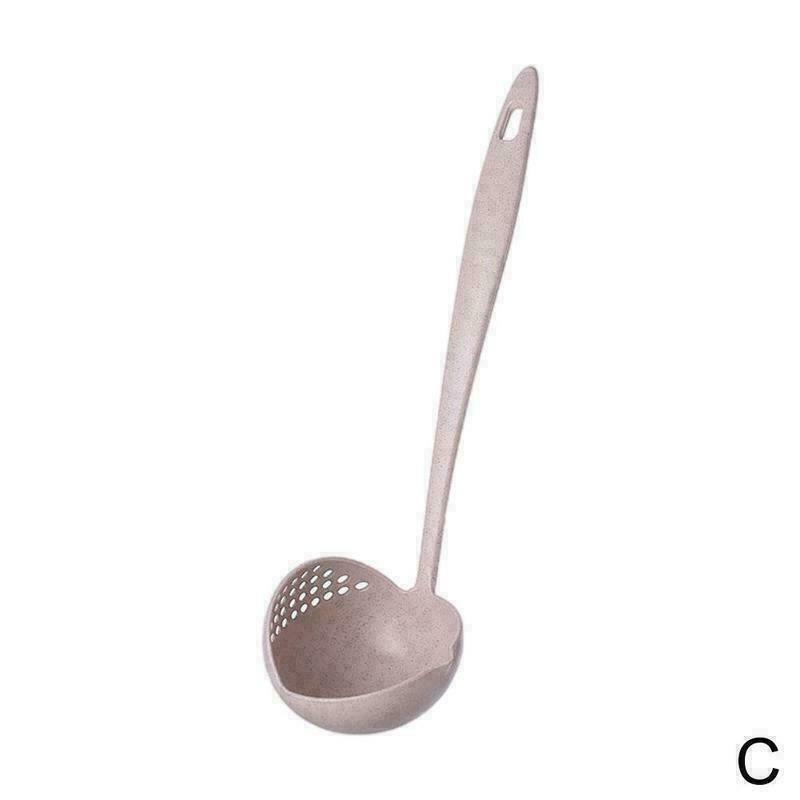 Satın alın Friendly Wheat Straw Soup Spoon Stalk Spoon Rice Ladle Meal