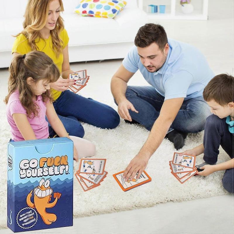 2pcs Funny Go Fish Card Game Hilarious Card Game for Home Party