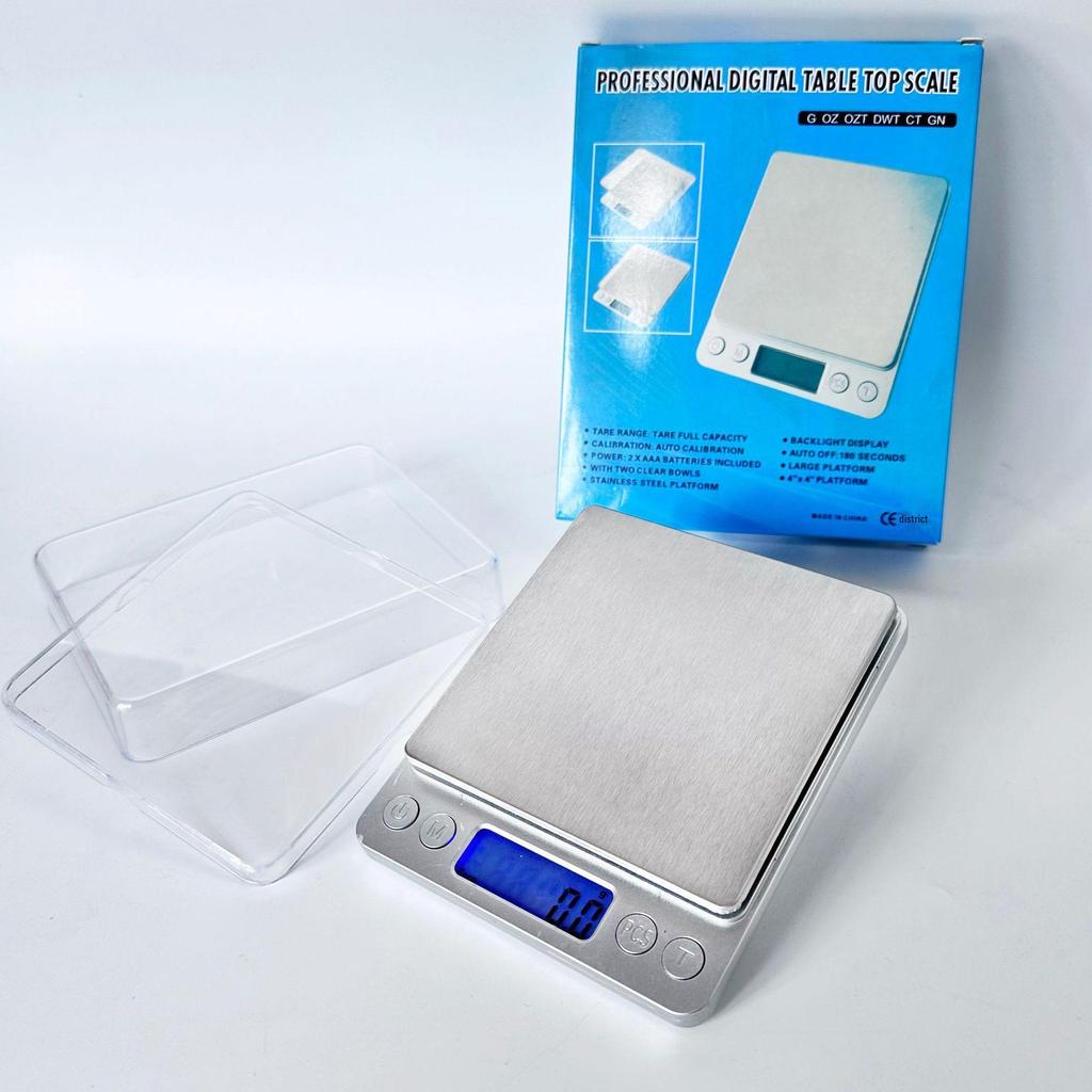 I2000 Multi-Functional Stainless Steel Kitchen Scale – Electronic for Baking, Coffee, and Household Use.