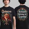 Sabaton Holidays Belong To Legends Couronne de Noël Xmas 2025 T-shirt Unisexe T-shirt Unisexe