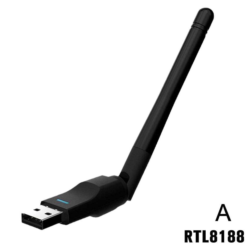 Buy Mini USB WiFi Adapter 150Mbps Wireless Network Card For PC Wi-Fi ...