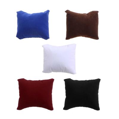 10 stk Fløyel Armbåndpute Flerfarget Smykkepute Klokke Armbånd Pute Displaystativ Sett Smykkepose