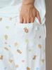 Gelato Pique Cereal Bear Print Long Pants PWCP244343 OWHT Women's