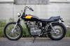 MOTOR ROCK Bates Type TT Seat for SR400/500 "Chopper Only" Black (MR-SM084)