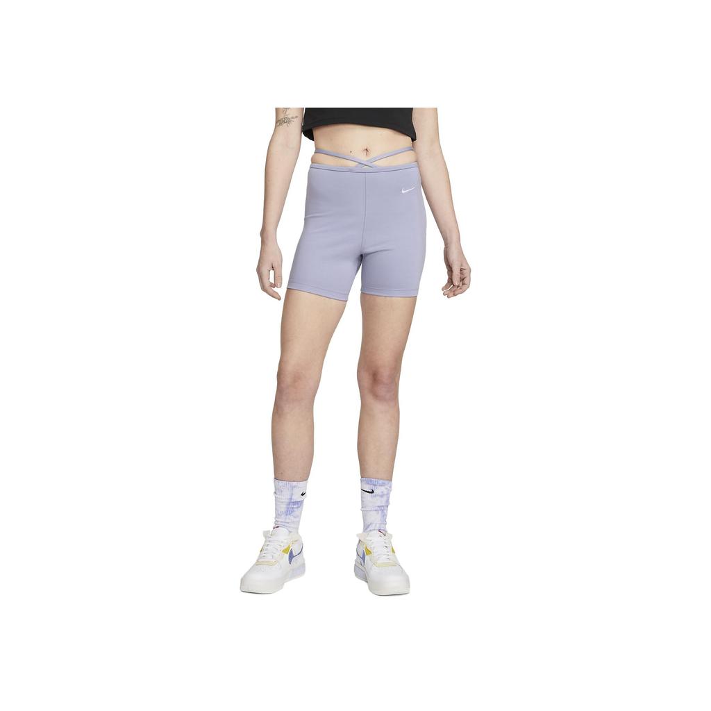 New Nike Sports Shorts Women's Mist Gray Blue DV7929-519
