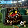Custom Personalized Blanket Ethiopian Flag Lion Stars Soft Throw Blanket, Suitable for Family and Friends, Sofa Blanket,Home Decor Christmas gift