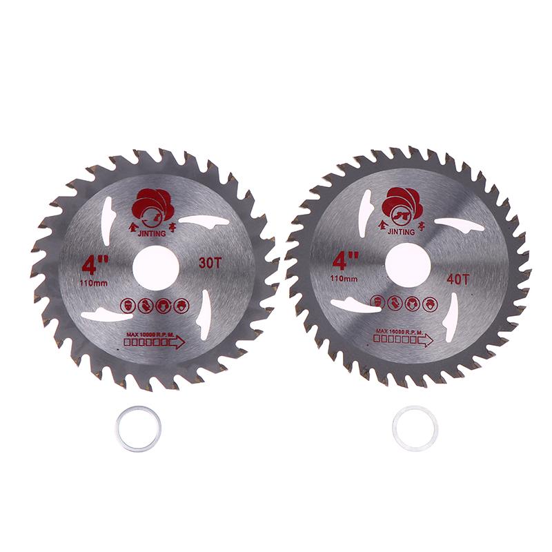 4'' 40T Circular Saw Blade Wood Cutting Disc 110*20Mm Woodworking Cutter For Wood Plastic Metal Rotating Tool Power Tool Acces