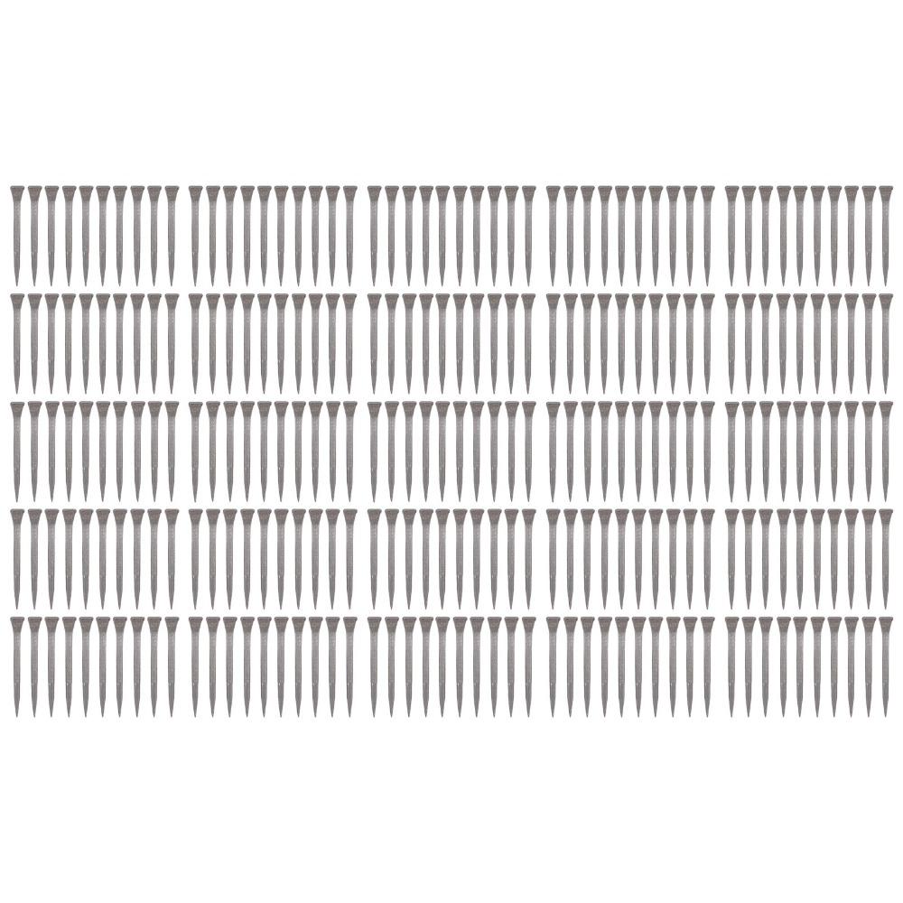 250pcs Low Carbon Steel Horseshoe Nails Durable Horse Shoe Nails Steel Nails  Animal Husbandry