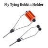 Smooth Fly Tying  Bobbins Holds  Bobbins  Threader Ceramic Feet Fly Tying Tool Adjustable for  Spools