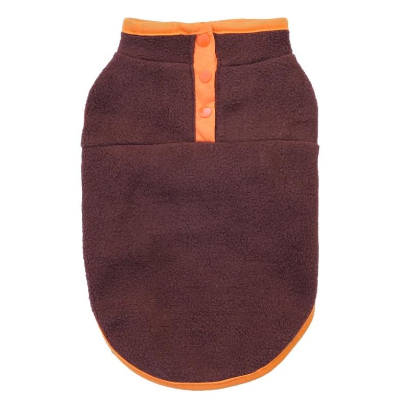 Soft Fleece Dog Clothes for Small Dogs Autumn Winter Warm Puppy Cats Vest Chihuahua Clothing French Bulldog Jacket Pet Costume