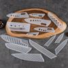 Transparent White Plastic Kitchen Knife Blade Protector Knife Cases Protective Cover Eco-Friendly Material Kitchen Accessories