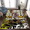Golden State Curry Game Day Customized Name Floor Rug Office Rug Design for Hallway Study room Decorate room Dining Room Antislip Carpet