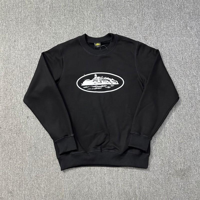 26 American Streetwear Graphic Print Crewneck Sweatshirt Loose Fit Teens