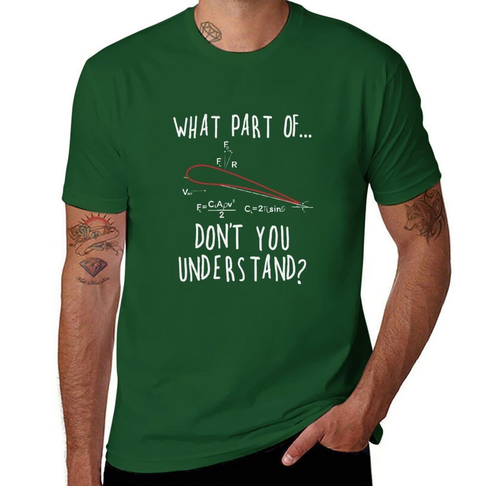 

New What part of lift donapost you understand print aviation product TShirt plus size t shirts Blouse mens t shirt 4XL