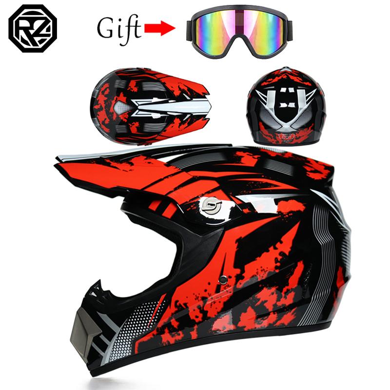 Children And Adolescents Professional Full Coverage Motorcycle Off-Road Race Helmet Bike Am Dh Helmet Capacity Motocross Casso