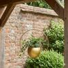 Minimalist Metal Hanging Flower Pot Iron Art Hanging Plant Bucket  Balcony Decoration