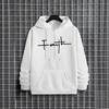 Male Trendy Casual Hoody Faith Print Pullover 2025 Iconic Streetwear Hoodies for Men Urban Fashion Hip Hop Hooded Sweatshirt