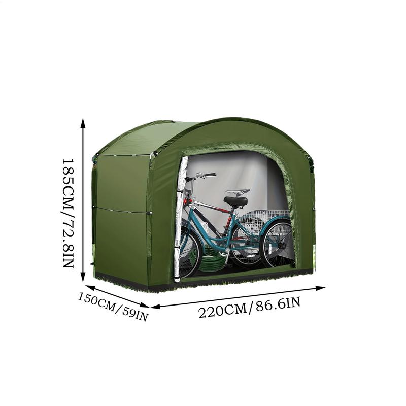 Bike Storage Tent Oxford Cloth Motorcycle Organizer Shelter Large-capacity Storage Supplies For Motorcycle Garden Tools Camping