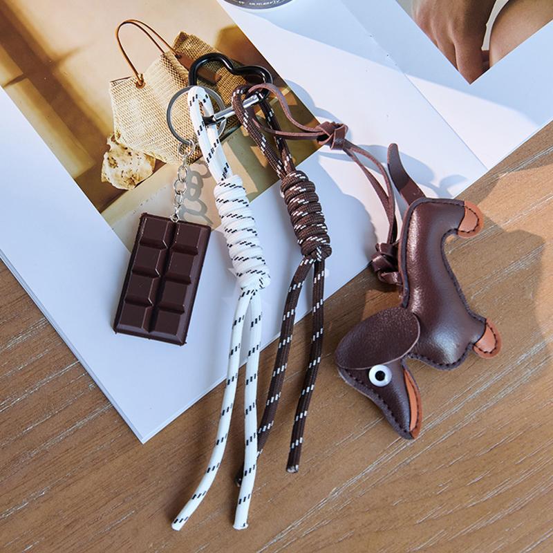 

Yogodlns Такса Плетеная веревка Ручная работа Сумка Рюкзак Подвесной Винтажный ПУ кожа Кисточка Сумка Подвеска one size кофейный