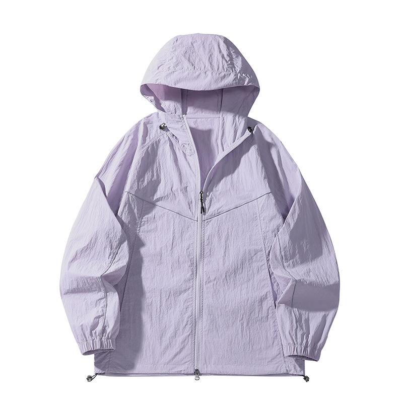 High-power sunscreen clothing, light and breathable, loose hooded UV protection, summer outdoor men's and women's sunscreen clothing 1111 models