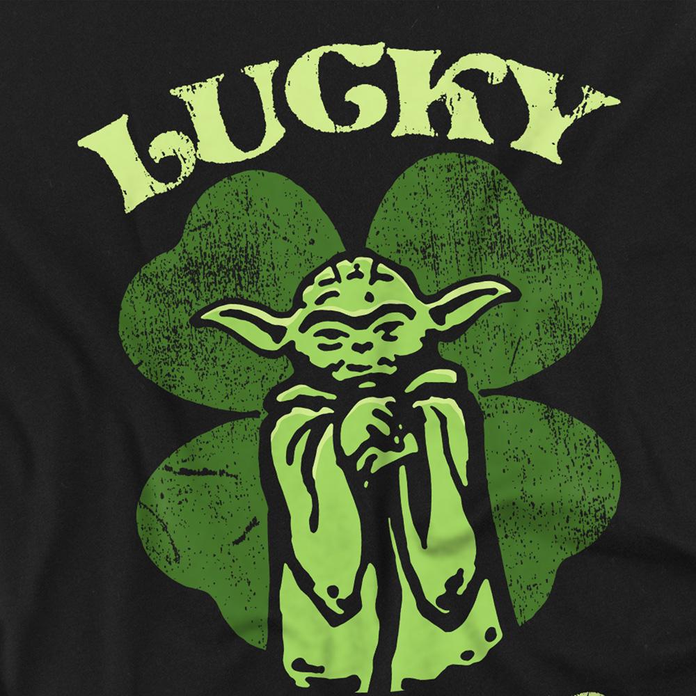 Star Wars Unisex Adult Lucky Yoda St Patricks Day T-Shirt