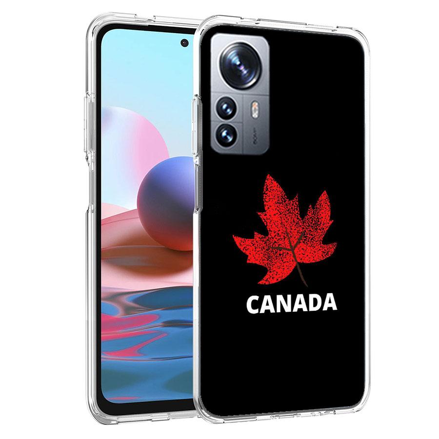 Canada National Football Team Logo Phone Case For Redmi Note 13 Pro Plus 14 Pro+ 12S 12 11S 11T 11E 11 10S 10 9S 9 Xiaomi Capa T