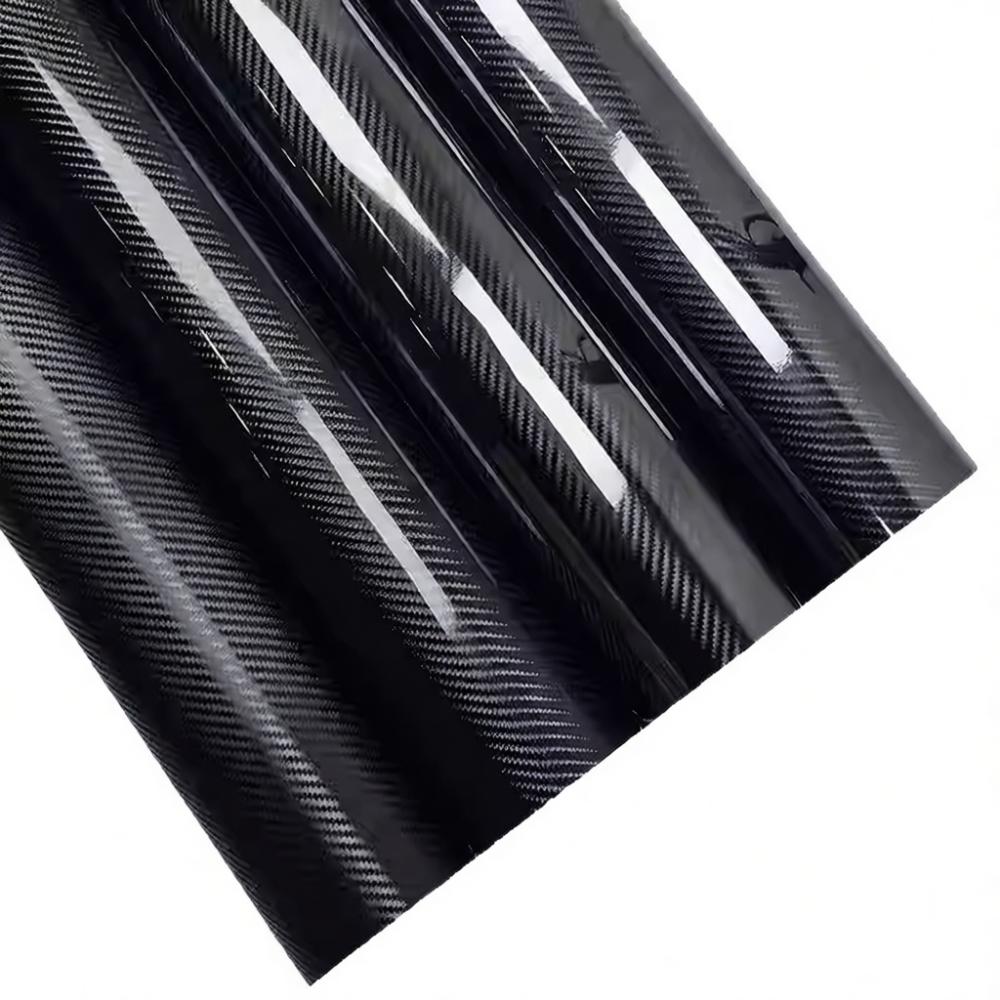 Car Body Styling Vinyl Wrap 6D Forged Carbon Fiber PET Matte Black Sticker Waterproof Protective Film For Vehicle Auto Parts