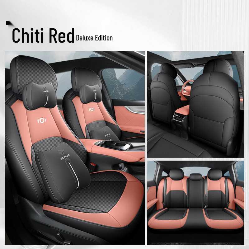 Qiyuan A07 Full Leather Car Seat Cushion - All Season, New Model