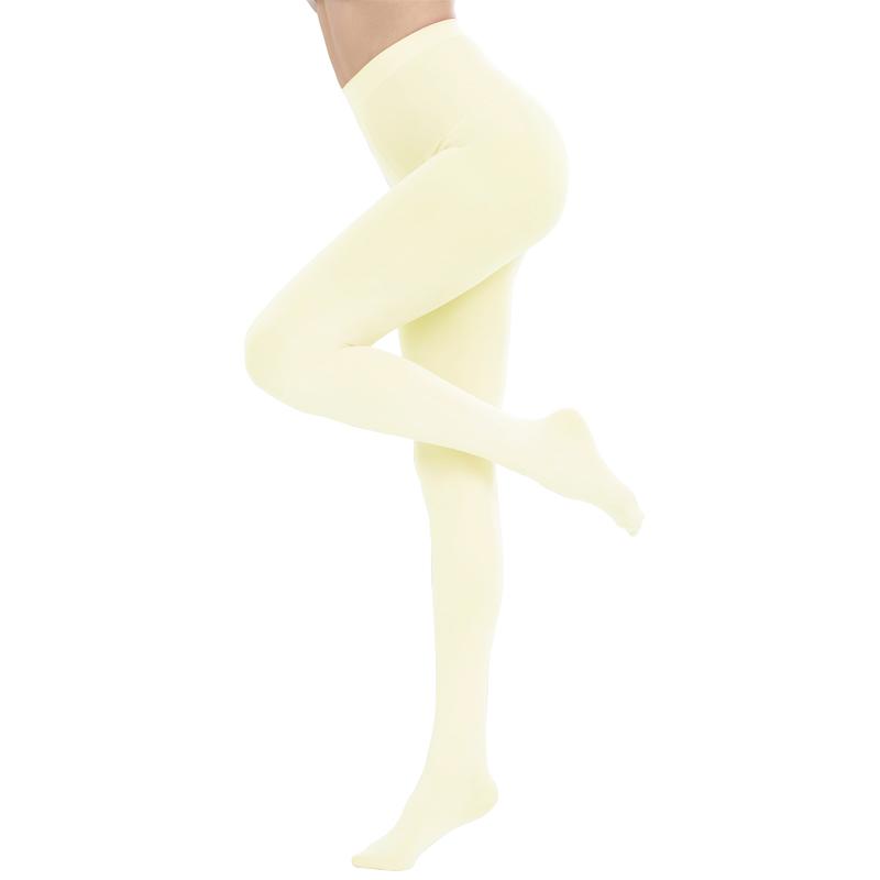 Talenza Rote Strumpfhosen Damen Sexy Strumpfhosen Super Elastisch Große Größe Schlanke Leggings Damen Strumpfhosen Frühling Herbst Winter Strümpfe M(Fit for 40-85kg) white