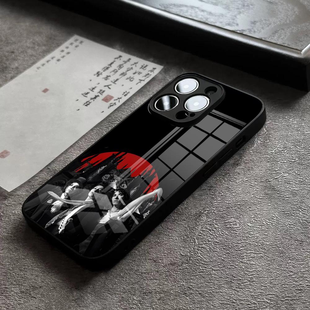 Music Palaye Royale Phone Case For IPhone 16 Pro Max 15 Plus 14 Pro 12 11 13 Mini X XR XS Max 8 7 Plus SE Glass Cover