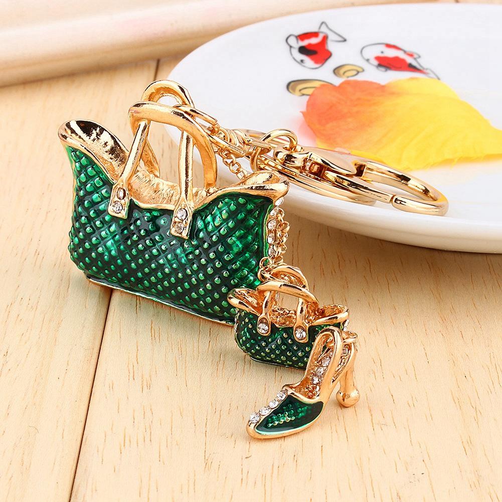 Heißer Verkauf Strass Kristall Schlüsselanhänger Charme Anhänger Geldbörse Schlüsselanhänger Schlüsselanhänger Geschenk