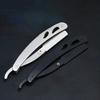 1 buc Brici de ras pentru bărbați Brici profesional cu lamă de barbier din oțel inoxidabil Brici de siguranță Brici de ras ascuțit Cuțit de frizer Instrumente de ras pentru barbă
