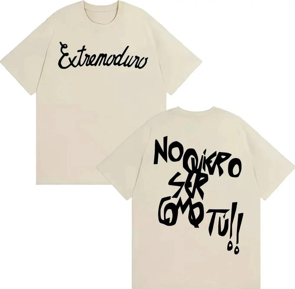 Black Cotton T-Shirt Featuring Extremoduro s Iconic Album Cover Art Print - Unisex, High-Quality, Oversized Loose Fit 4XL